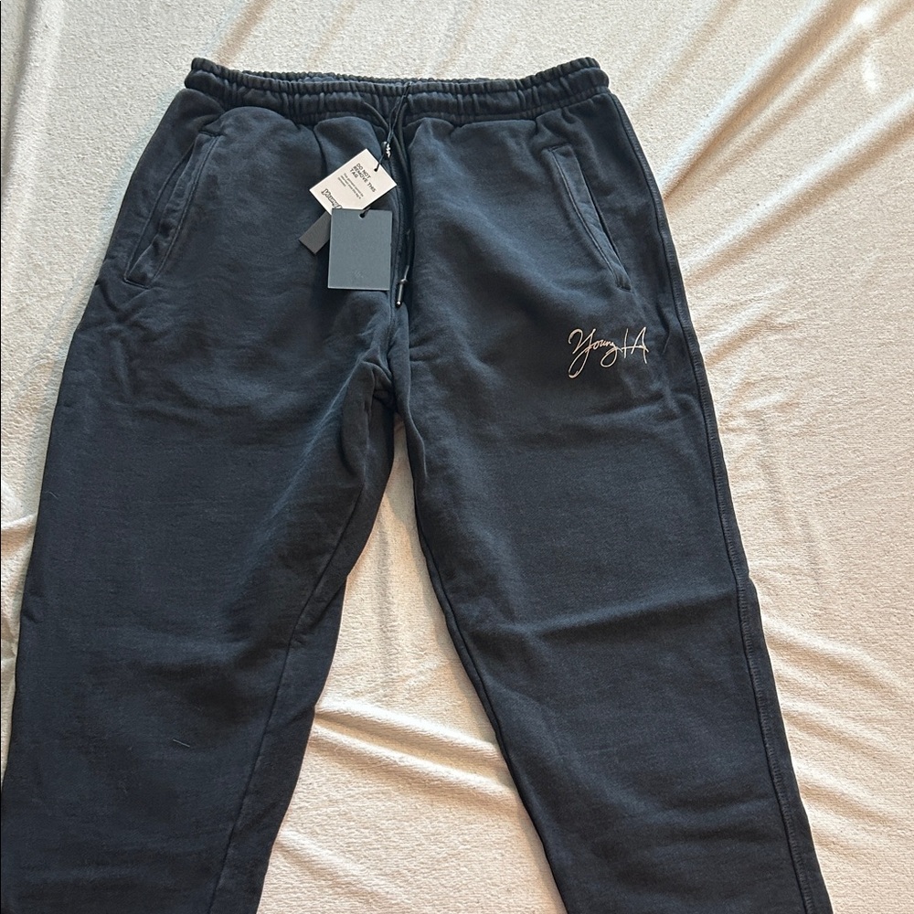 YoungLA Men's Black Jogger Pants